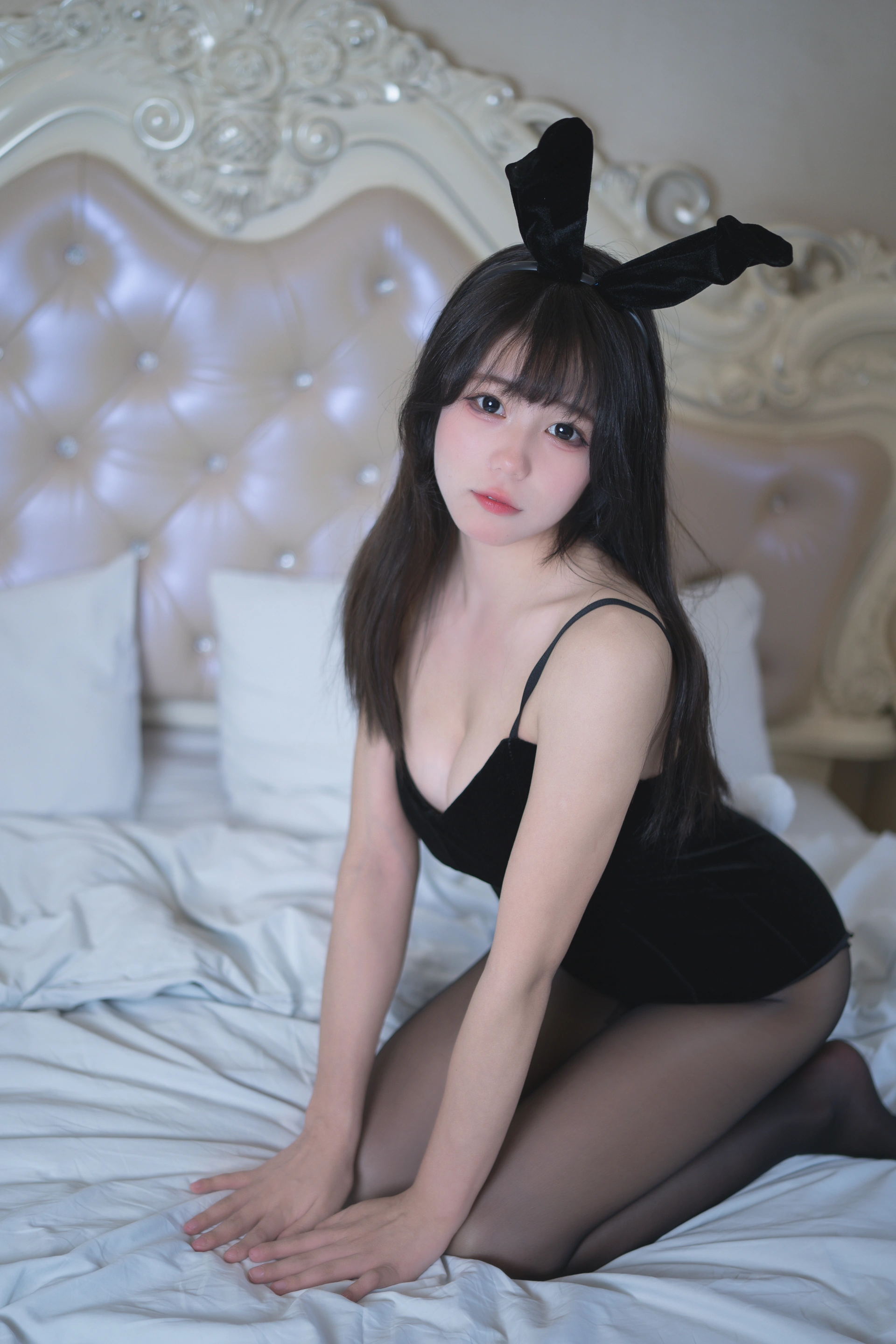 咬一口兔娘(黏黏团子兔) – NO.092 night兔女郎 2
